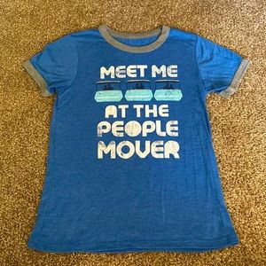 Disney Parks “peoplemover” tee-shirt XS